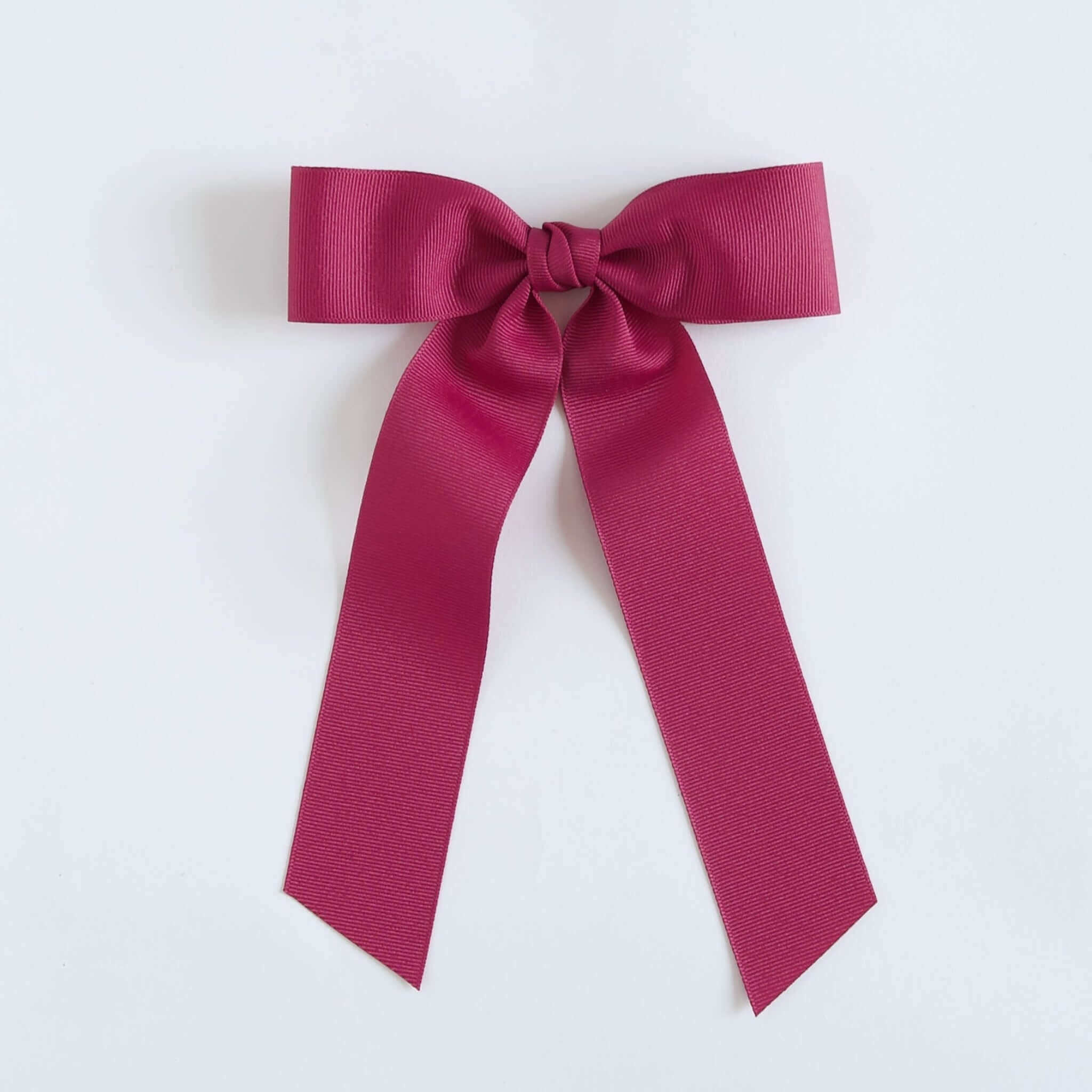 Azalea pink grosgrain Zoe petite bow