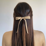 Olivia Mini Matte Satin Bow