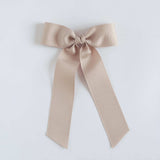 Oatmeal beige grosgrain Zoe petite bw