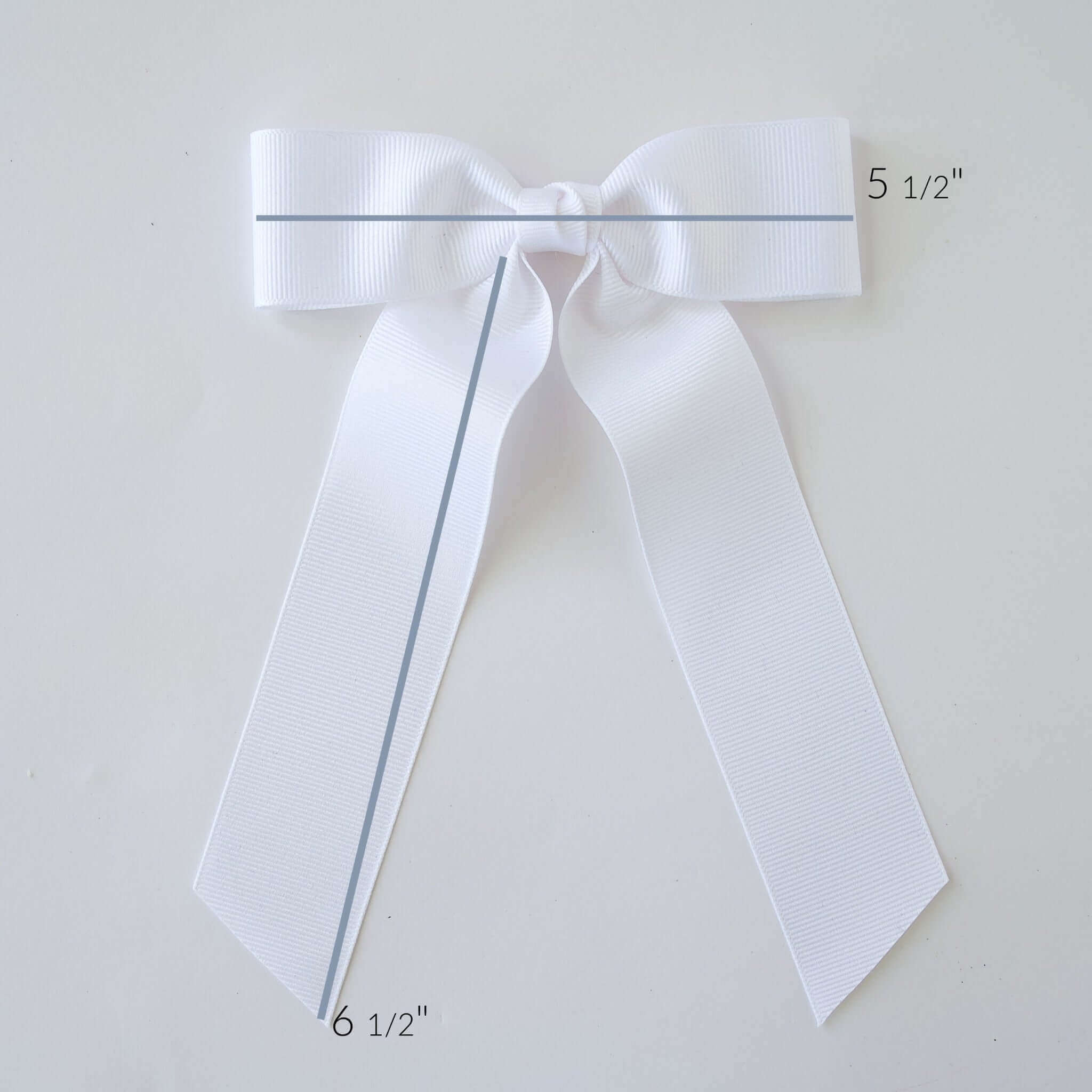 Measurement of the grosgrain petite Zoe bw