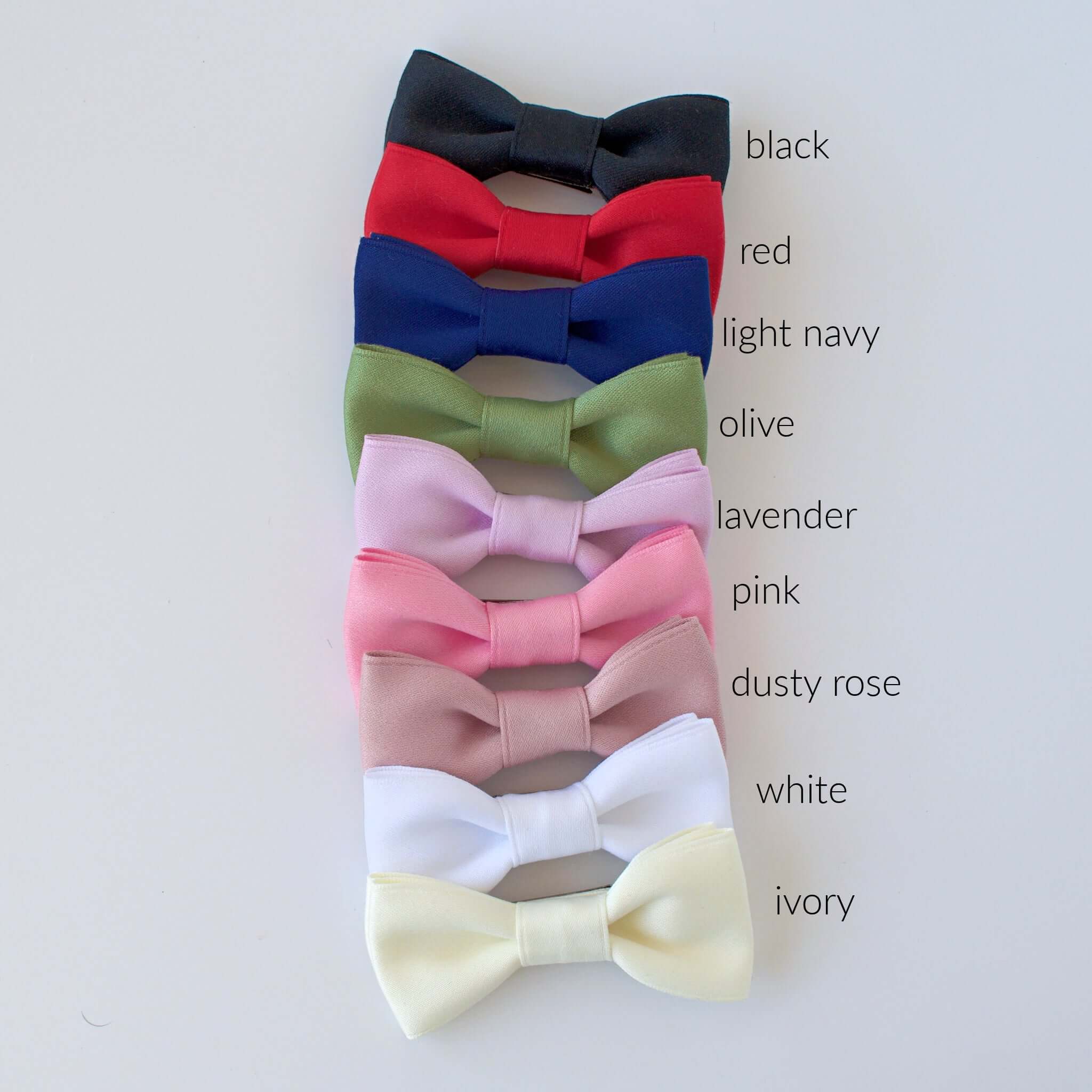 Matte Satin Bow Tie | 0-18mos