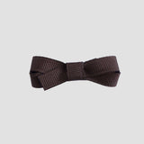 Brown bow on a white background