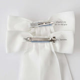 Alligator clip with no slip grip and french barrette choices