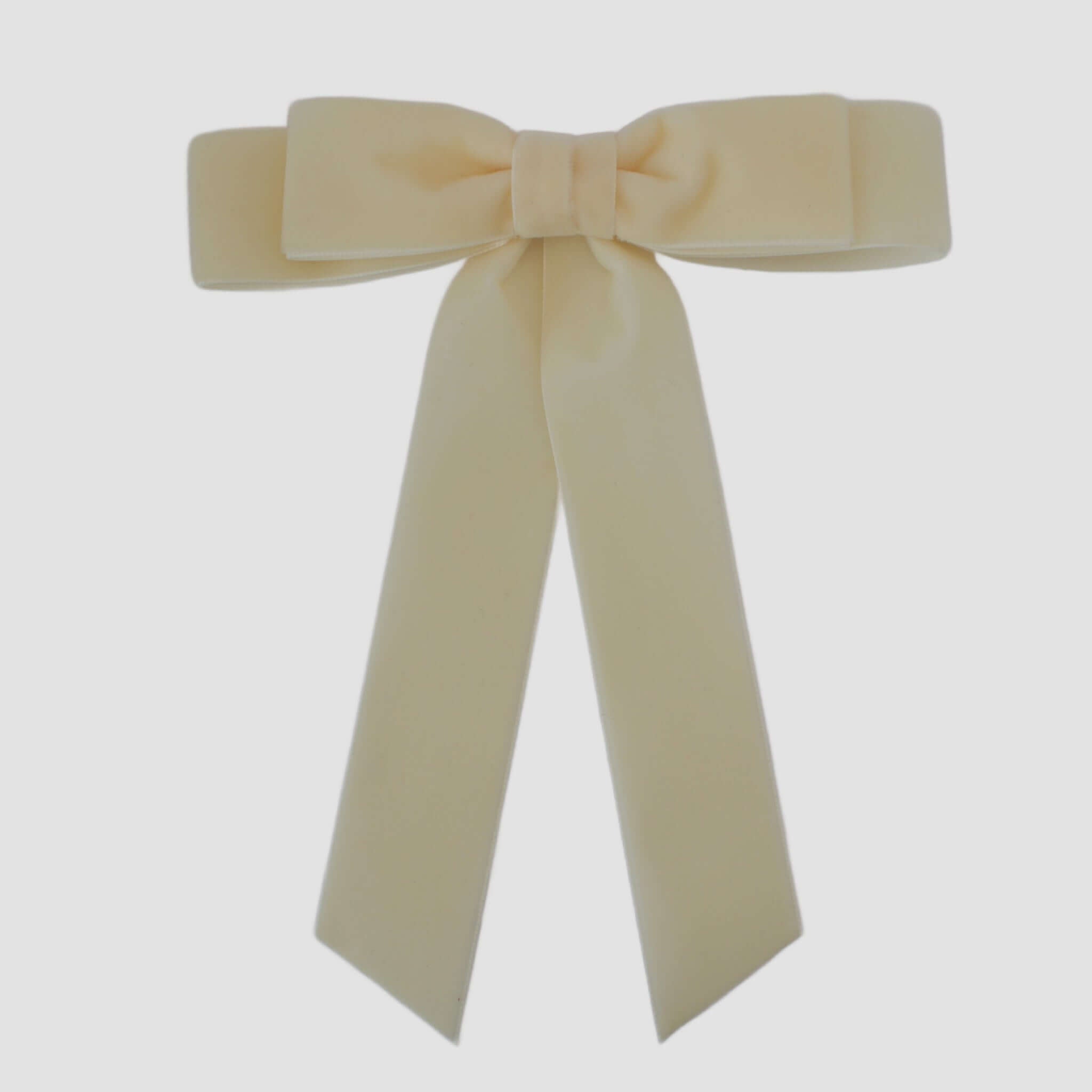 Bridal wedding hair accessories. Luxury soft velvet bows.