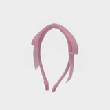 Riley Bow Headband | Light Piink