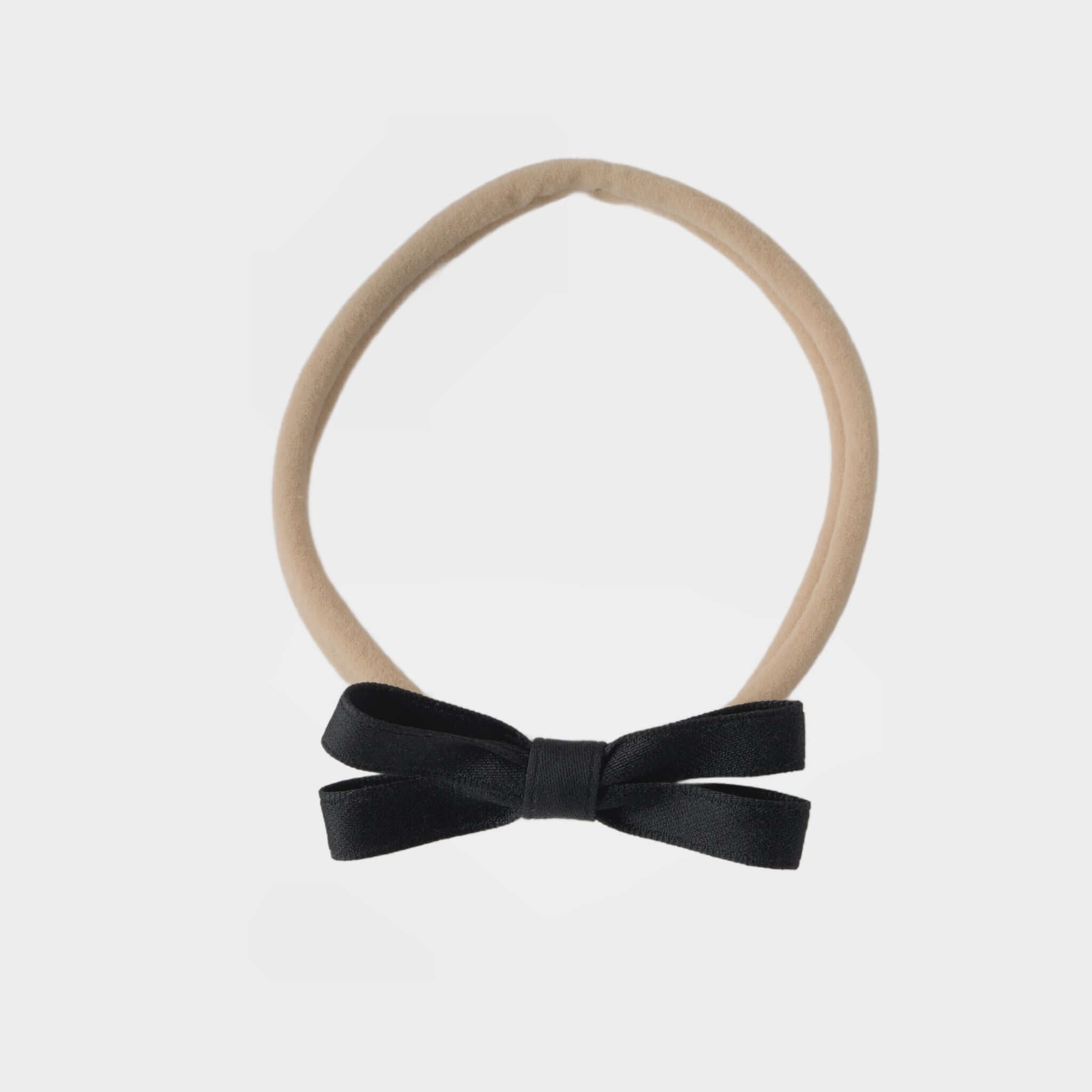 Maeve Matte Satin Bow Headband