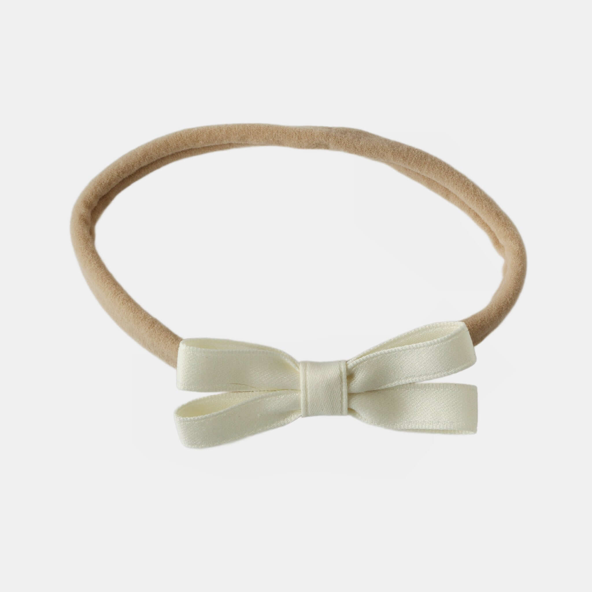 Maeve Matte Satin Bow Headband