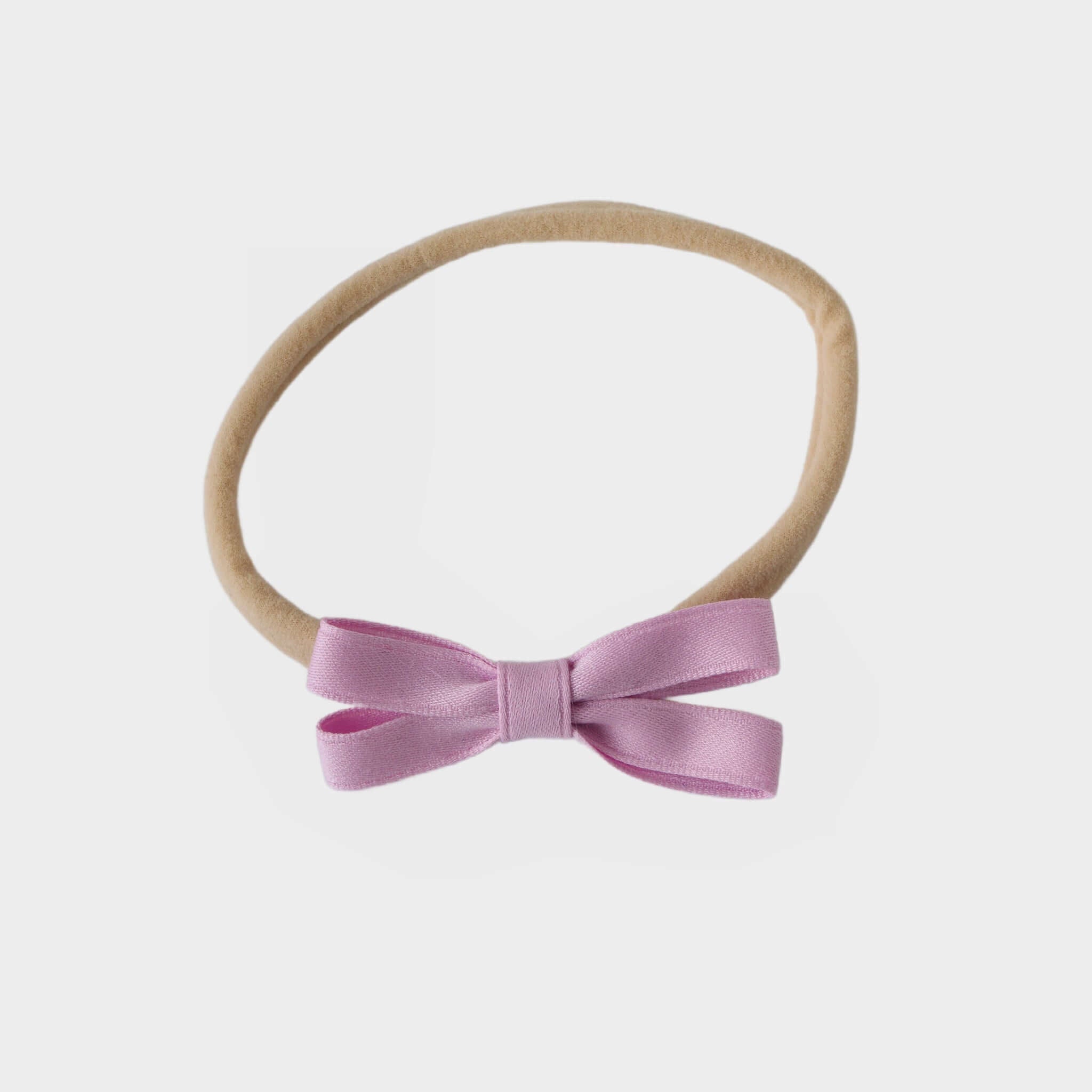 Maeve Matte Satin Bow Headband
