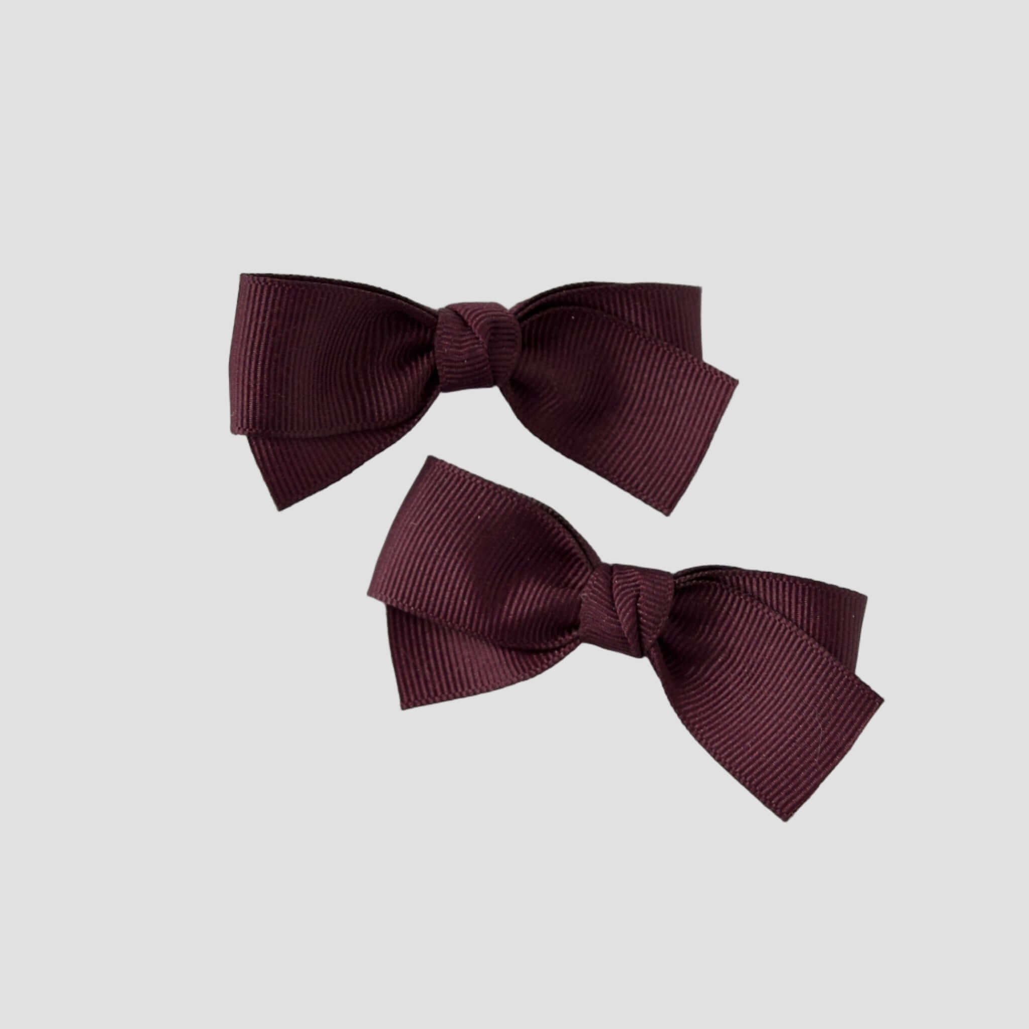 Maroon red kayla pigtail set