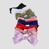 sustainable satin matte recycled polyester ribbon bows