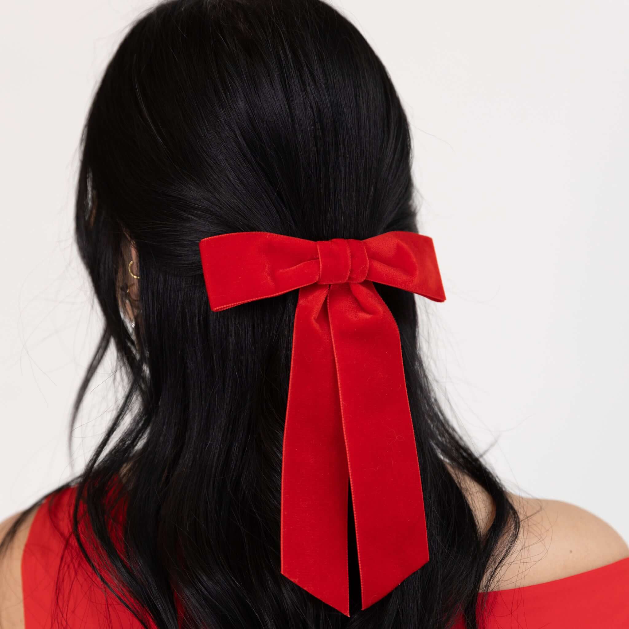 Zoe Petite Velvet Bow