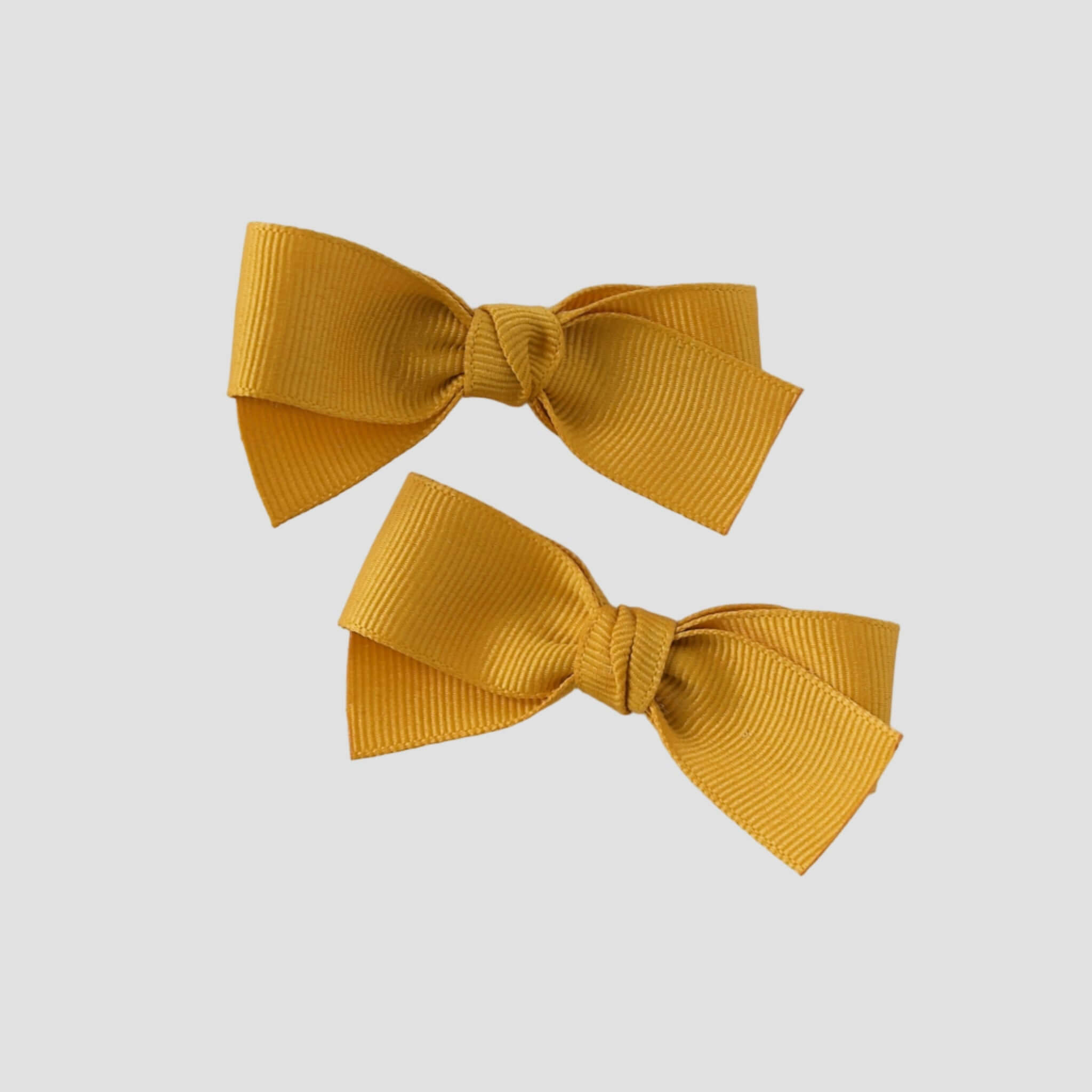 Mustard yellow 3 inch pigtail set