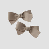 Oatmeal 3 inch Kayla pigtail set