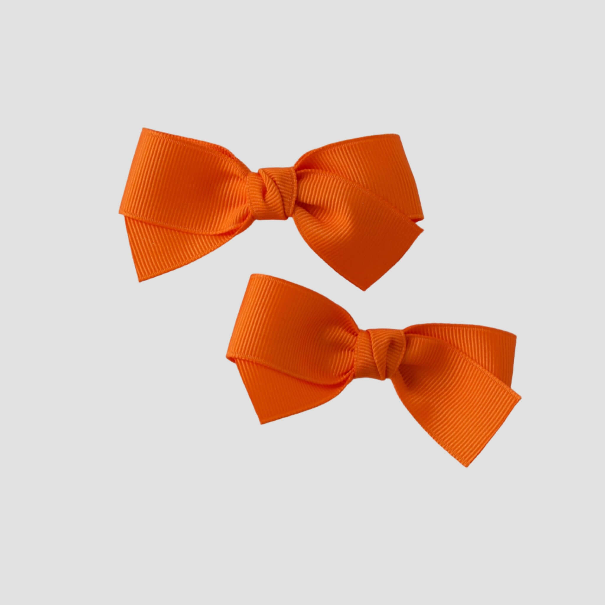 Orange 3 inch Kayla pigtail set