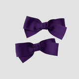 3 inch Kayla pigtail set in purple
