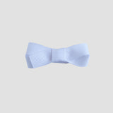 White bow on a white background