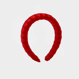 Frankie Padded Headband in Satin and Velvet