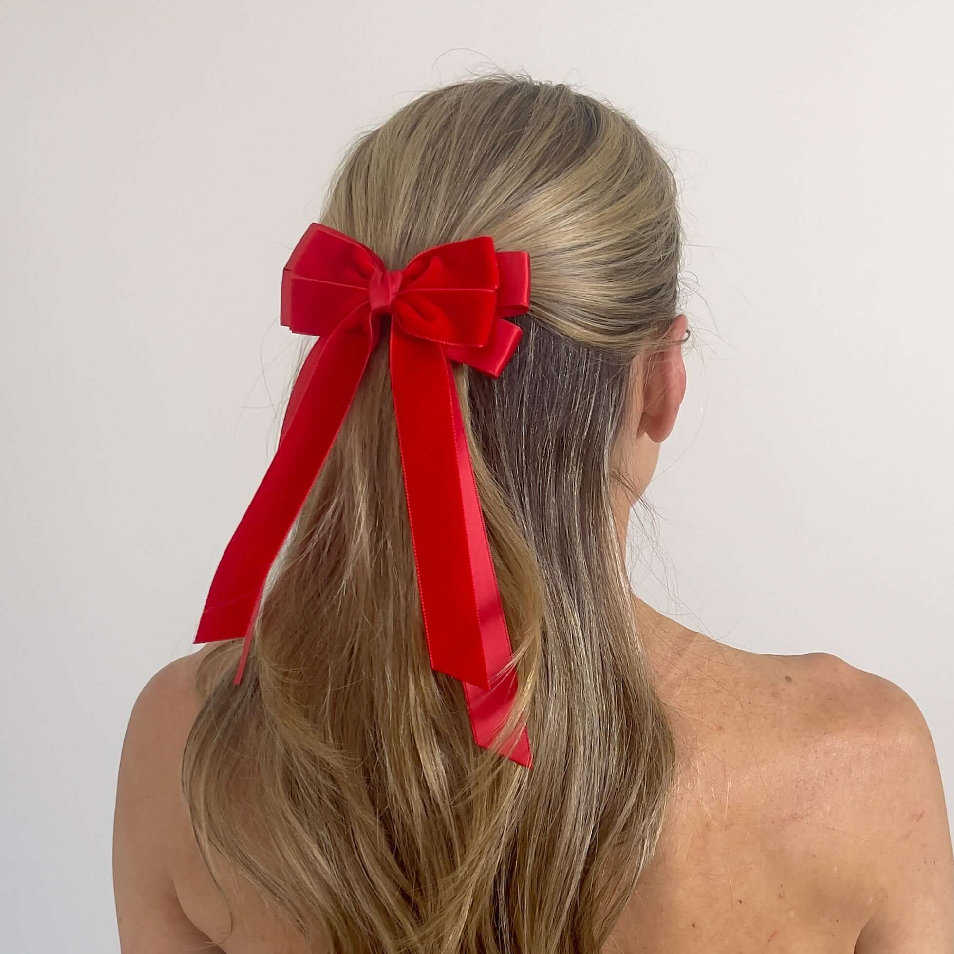 Emerson Satin and Velvet Bow