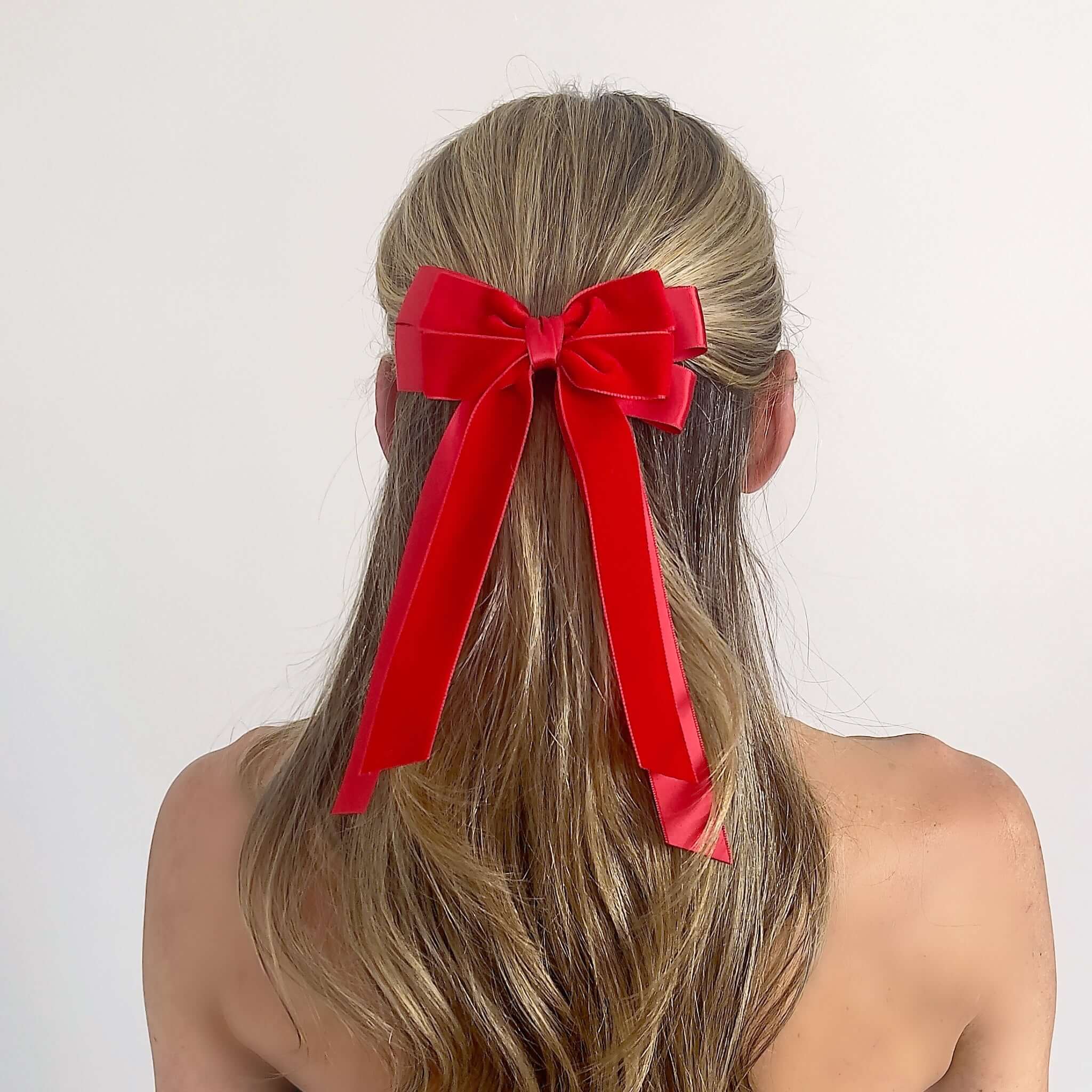 Emerson Satin and Velvet Bow