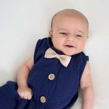 Matte Satin Bow Tie | XS 0-18mos