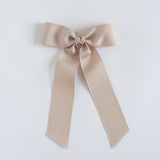 Oatmeal beige grosgrain Zoe petite bw