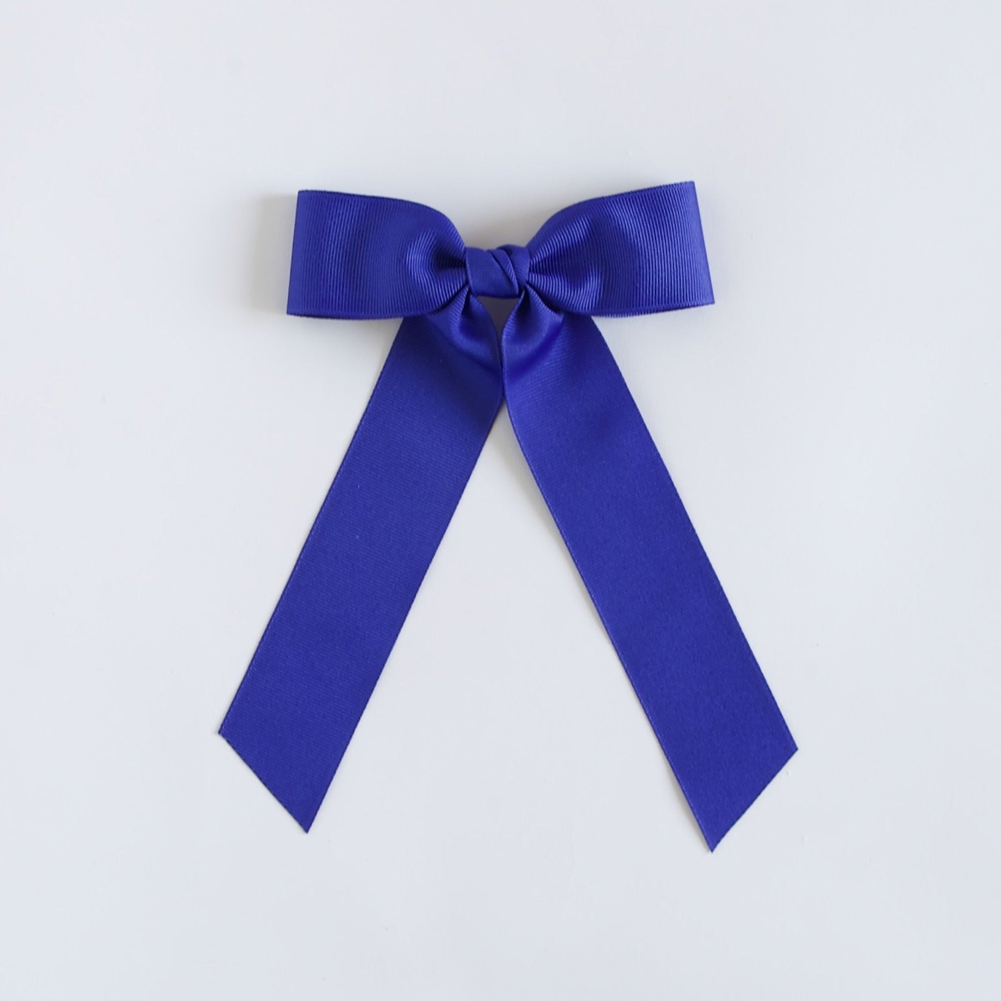 Royal blue grosgrain Zoe petite bow