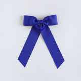 Royal blue grosgrain Zoe petite bow