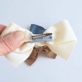 Hand holding an alligator clip with a no slip grip.