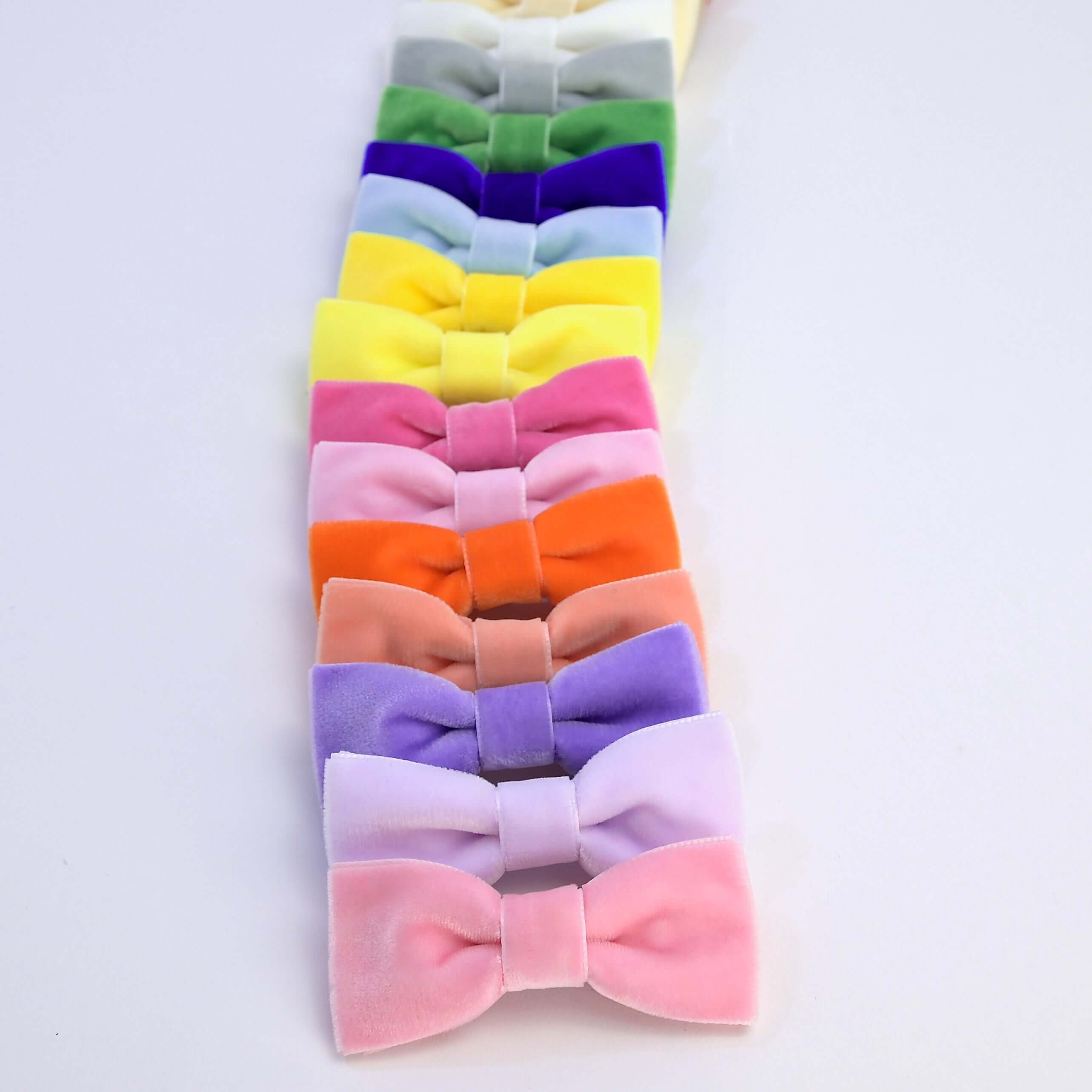 Spring/Summer Velvet Bw Ties for 0-24 mos boys