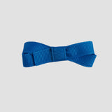 Blue magic bow on a white background