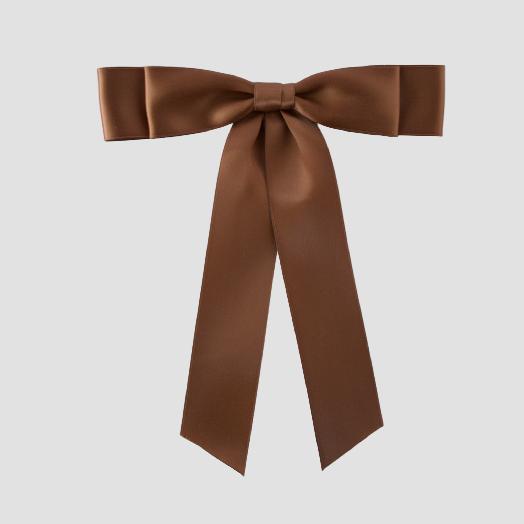 Grace satin in coffee brown