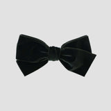 Forest green velvet Kayla hair bow