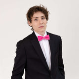 Men's Velvet Bow-Tie | Shocking Pink