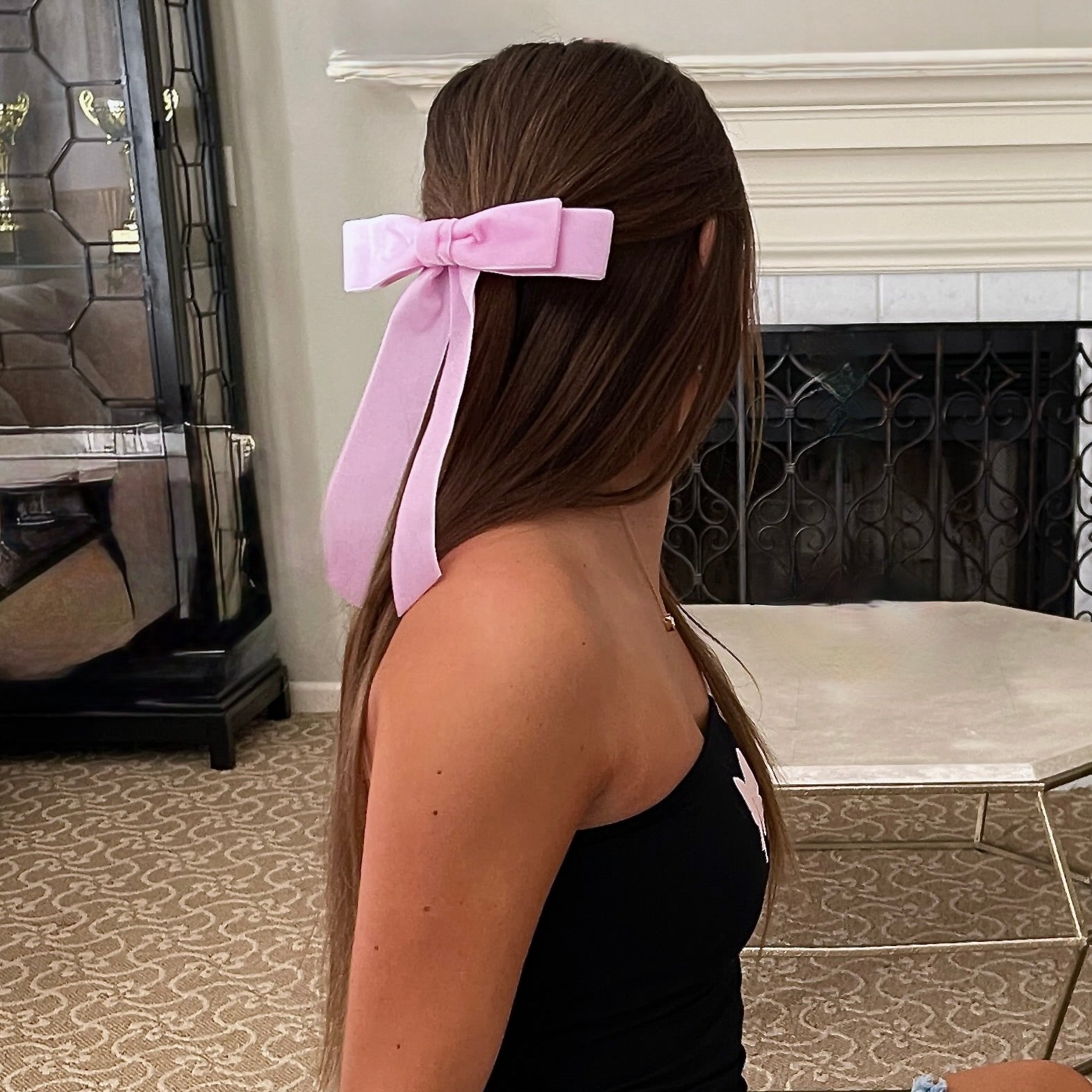 Grace Velvet Hair Bow