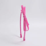 hot pink velvet bow headband for girls
