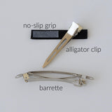 Velvet Long Tail Hair Bow for Women