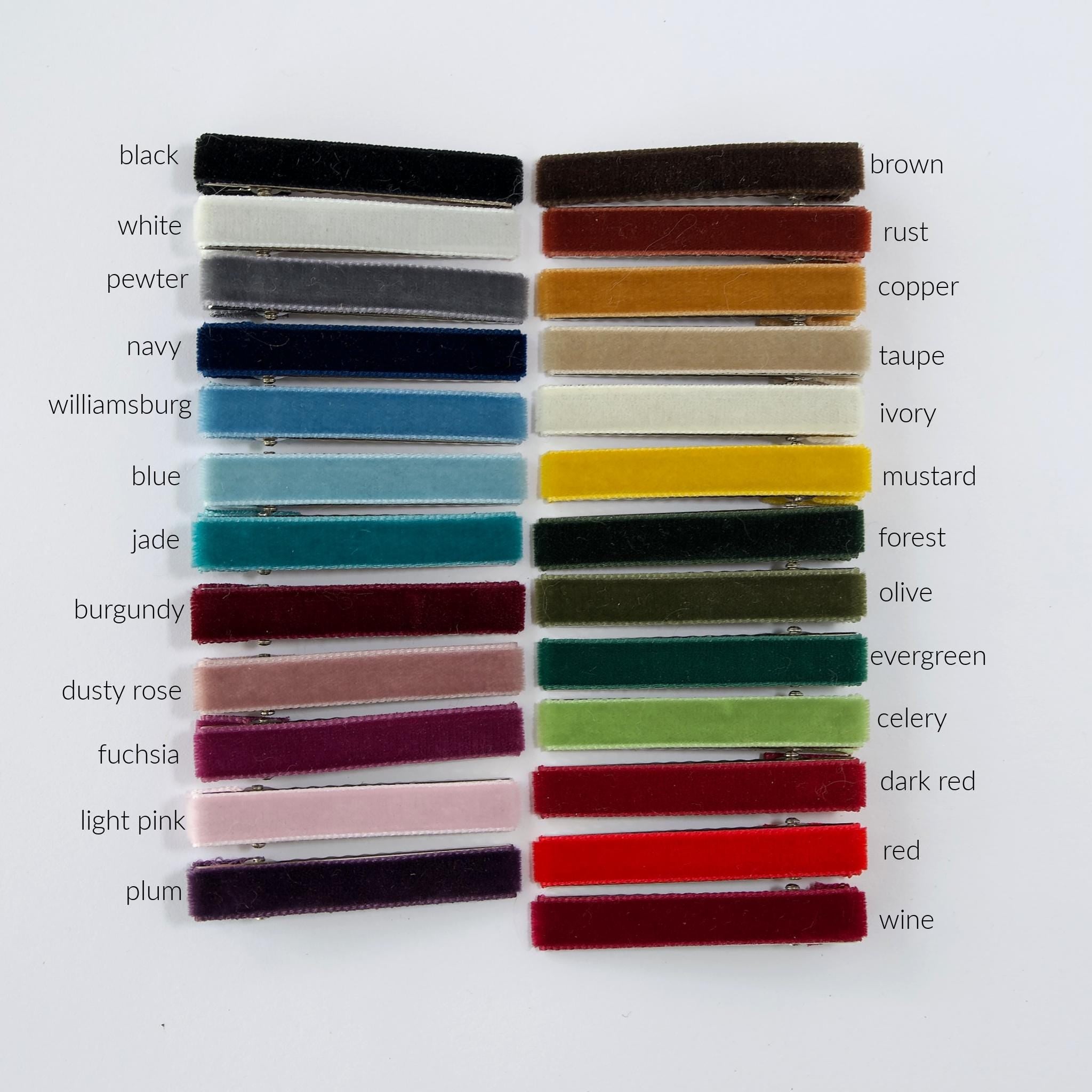 Velvet Long Tail Hair Bow for Women