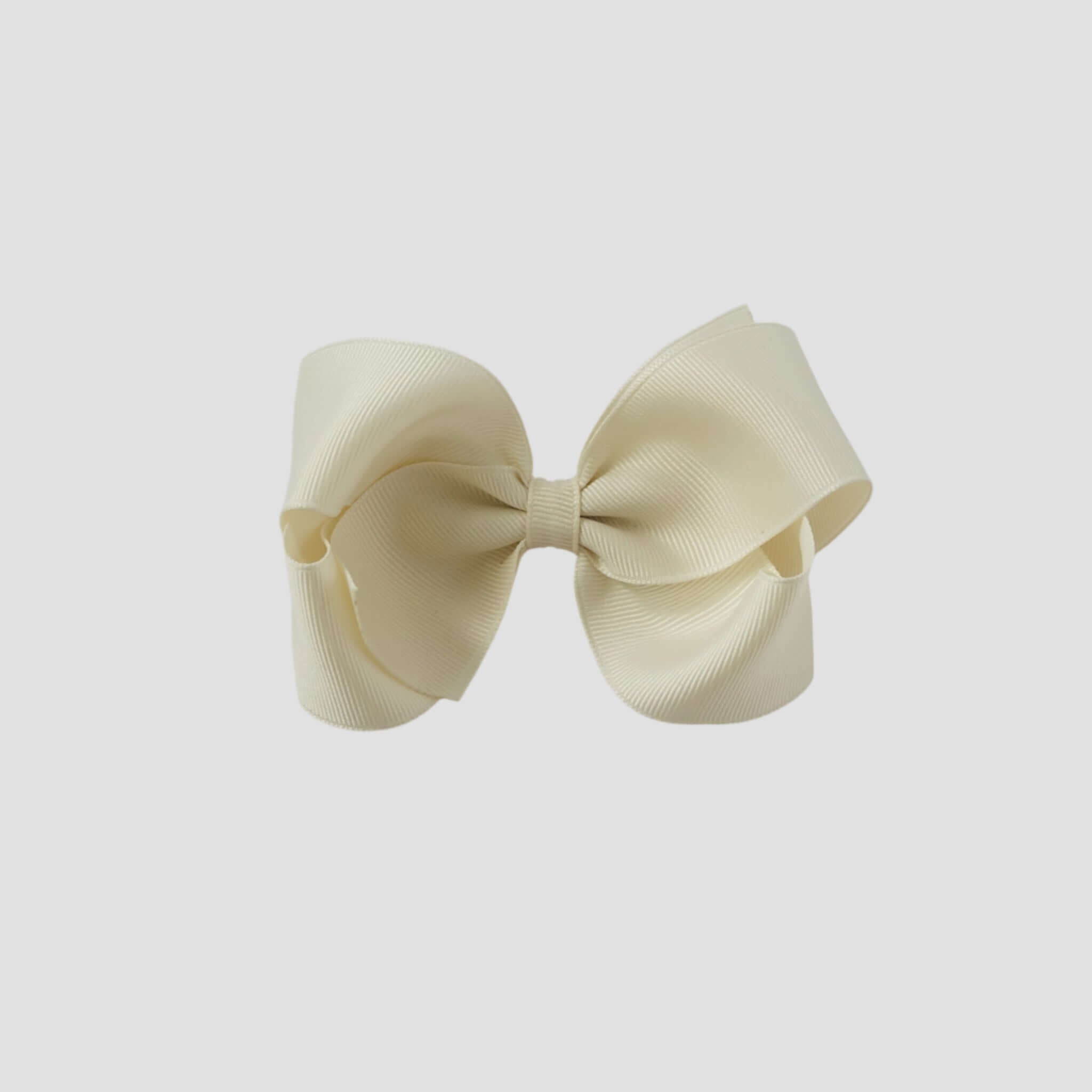 Ivory bow on a white background