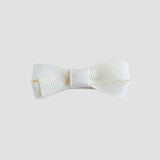 ivory bow on a white  background
