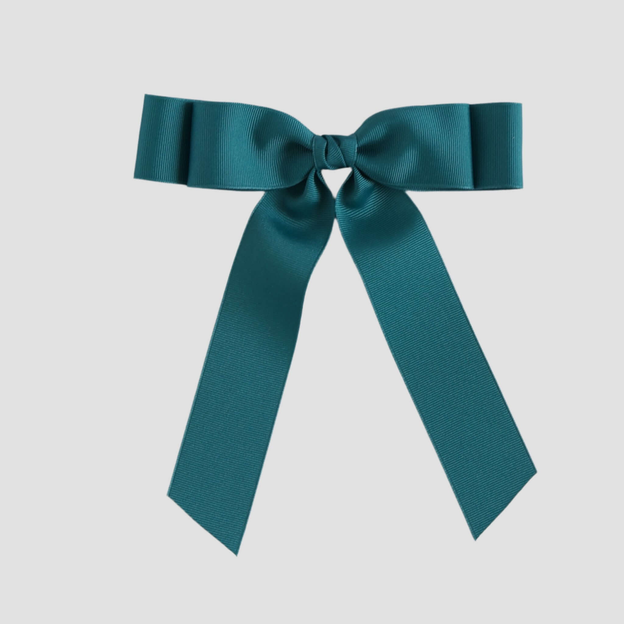 Jade bow on a white background