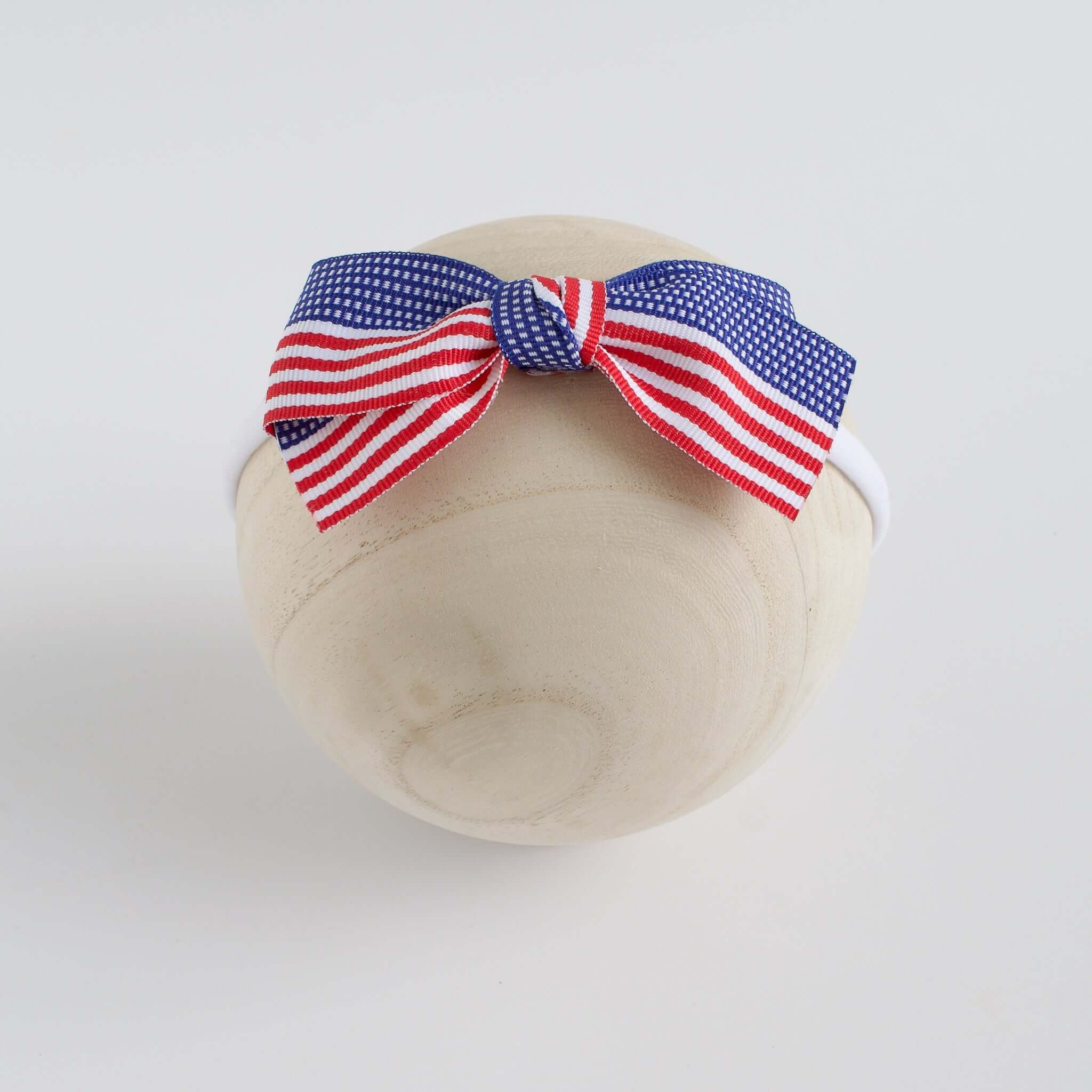Kayla Flag Bow Headband