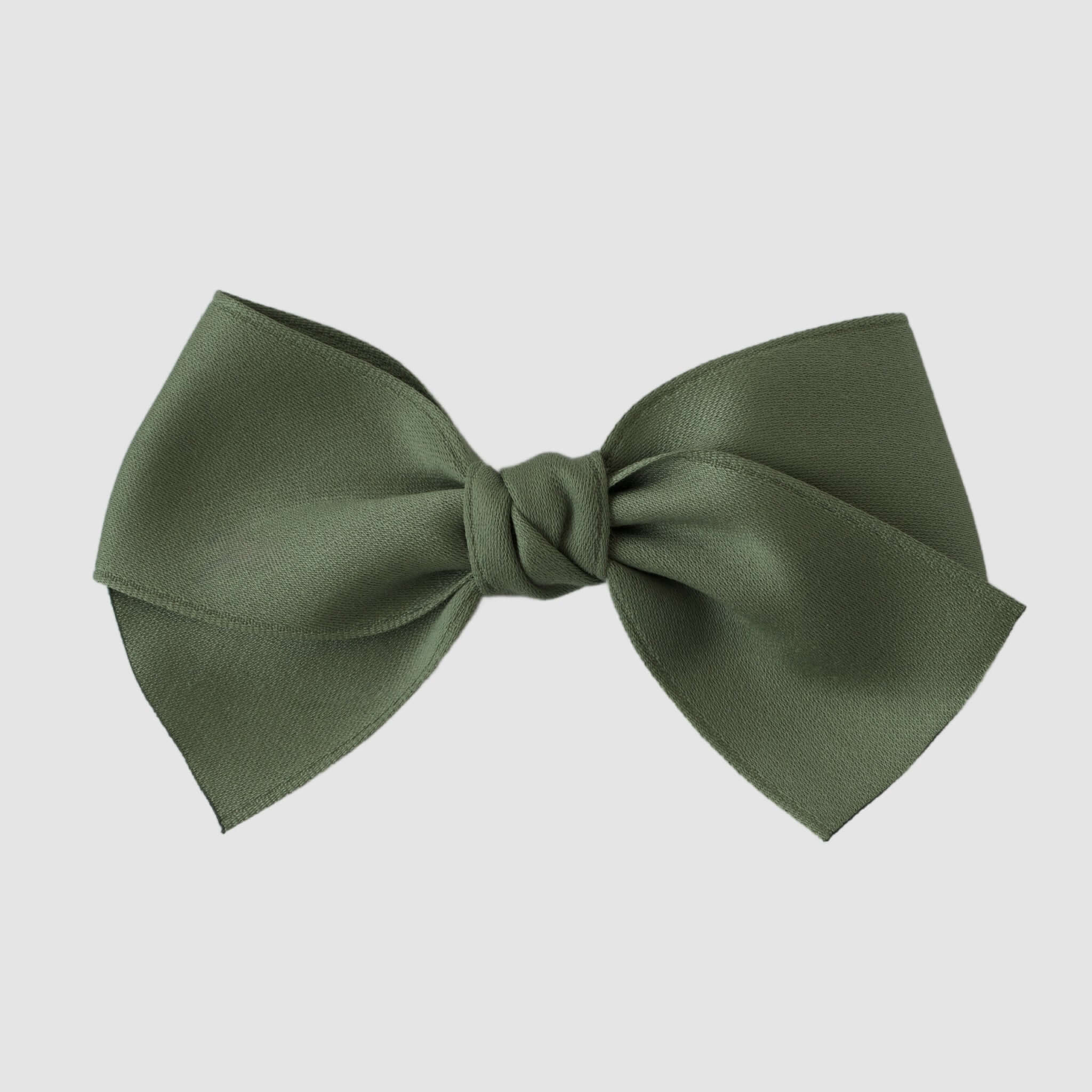 Kayla Matte Satin Bow