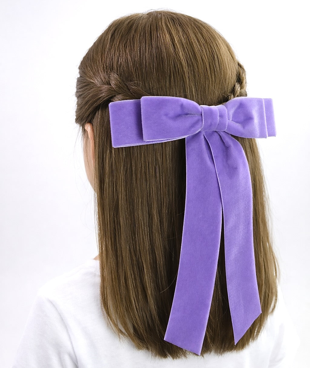 Grace Velvet Hair Bow