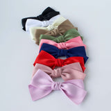 sustainable satin matte recycled polyester ribbon bows 