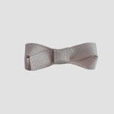 Oatmeal bow tie on a white background
