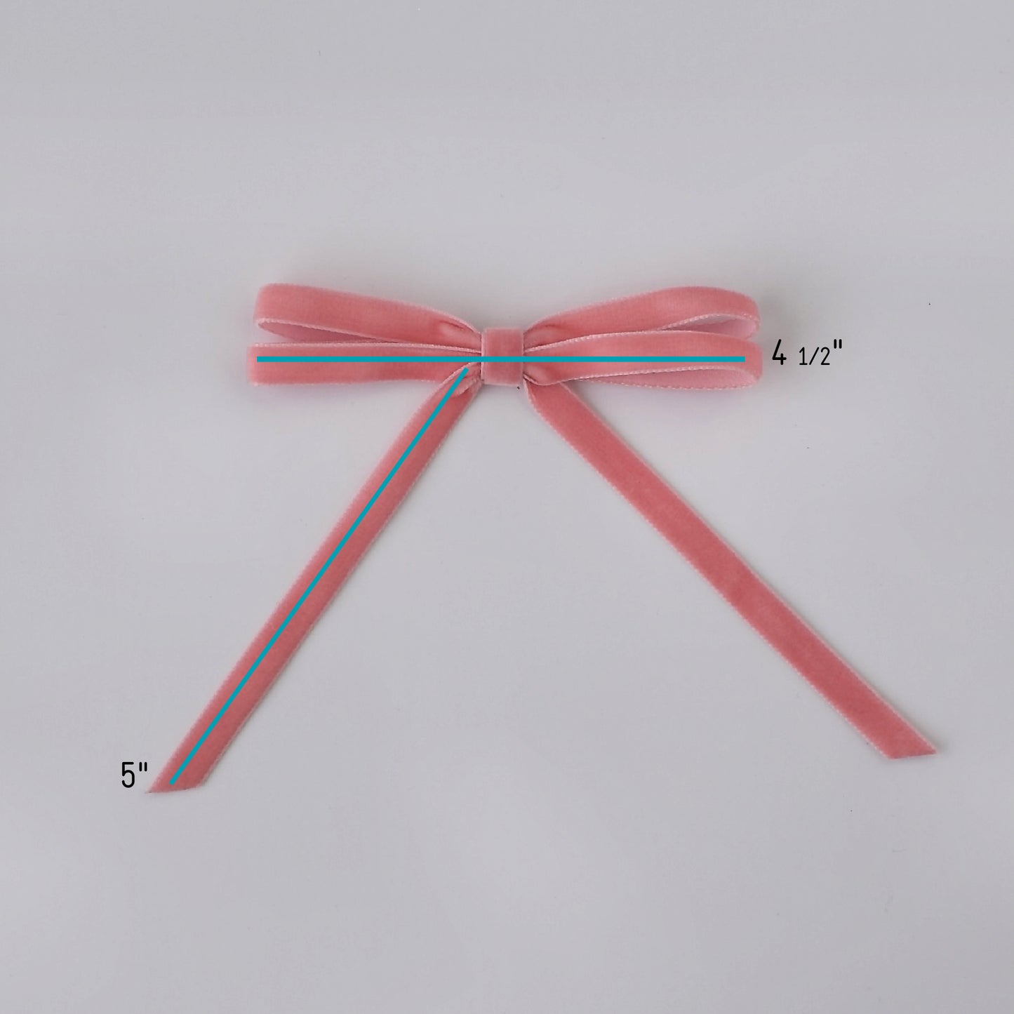 Olivia Mini Bow - Velvet Ribbon