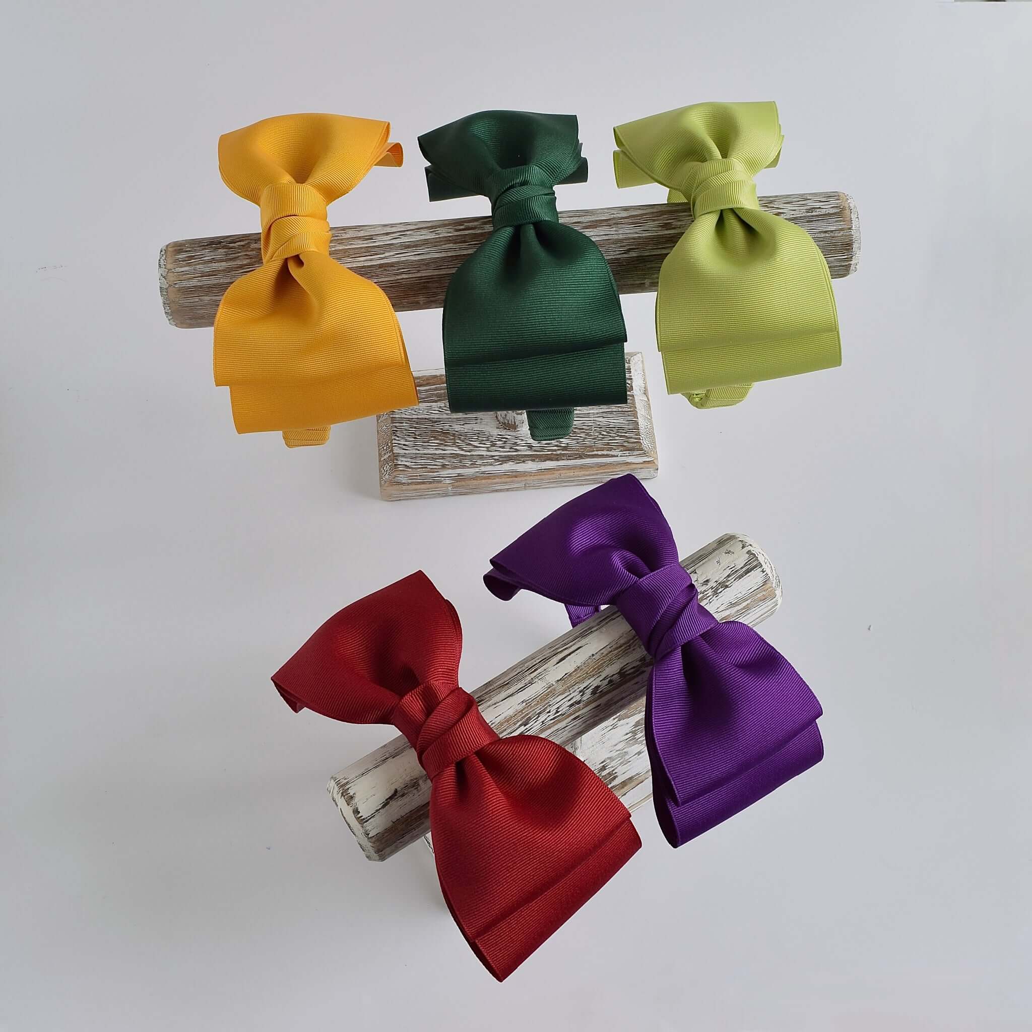 Ava Grosgrain Top Bow Headband