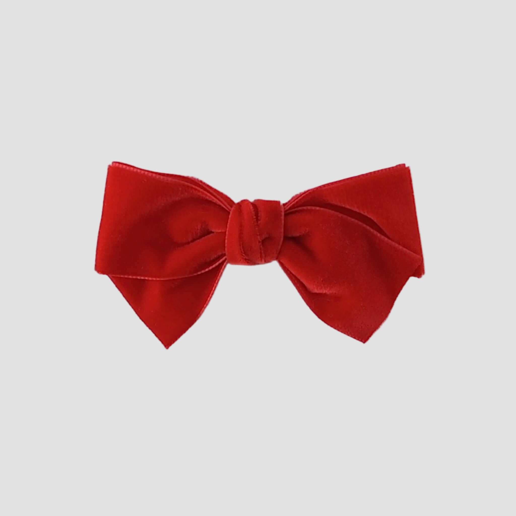 Red velvet Kayla hair bow