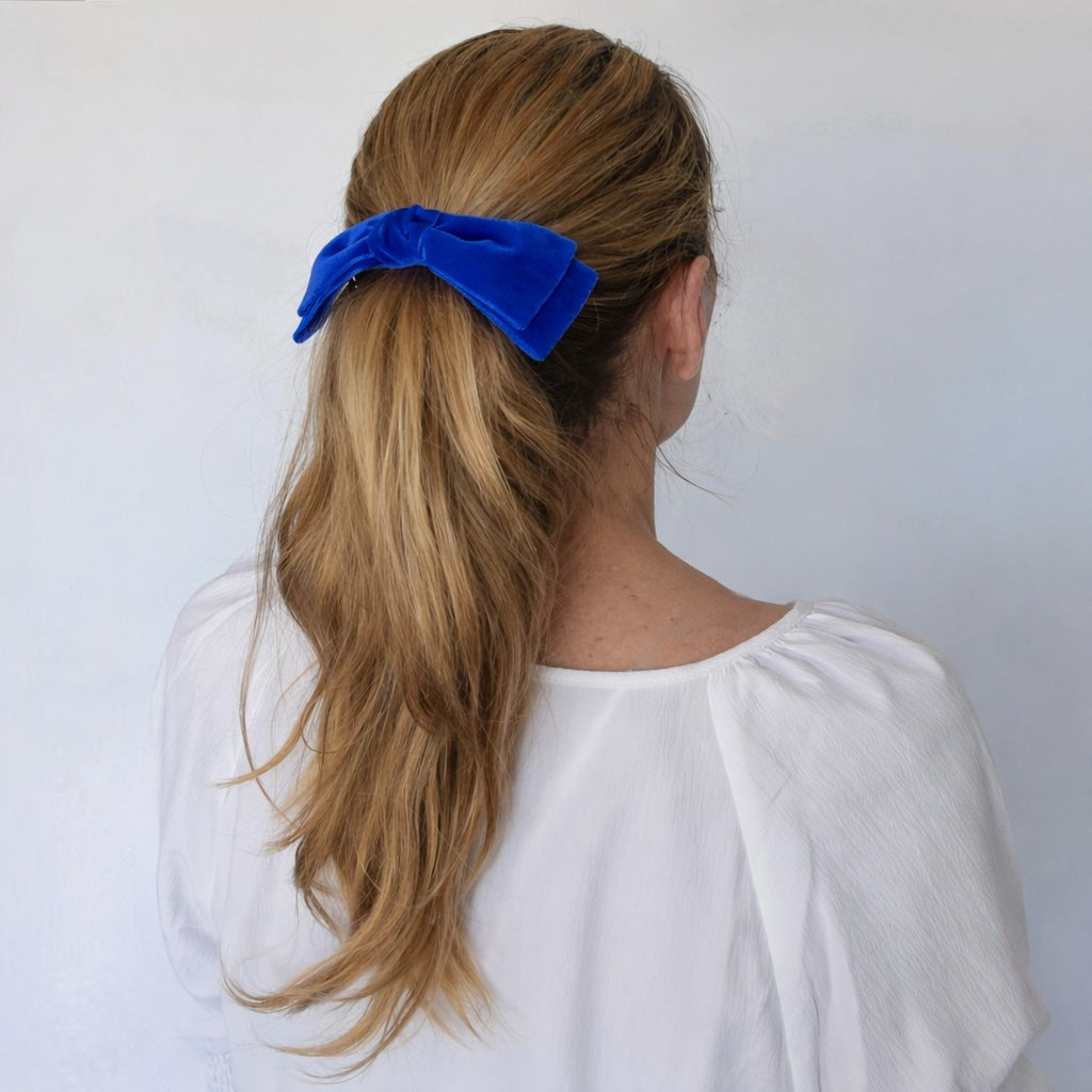 Ava Velvet Bow