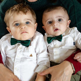 Matte Satin Bow Tie | XS 0-18mos